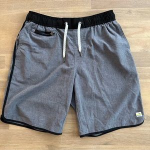 Men’s Vuori Banks Short Athletic/Swim Short Grey Medium